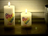 LED-Kerze "Die Liebe bleibt"