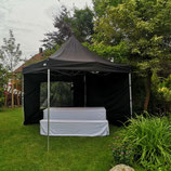 Alu-Faltpavillon 3,0m x 3,0m Profi wasserdicht