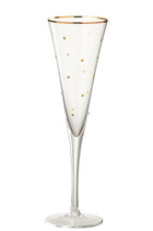 Bicchiere Champagne Pois | Jolipa