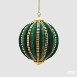 Palla Spicchi Velluto Verde | EDG