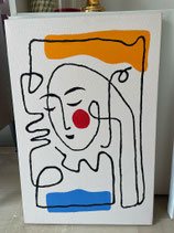 Quadro Woman Sign | Ambienti Glamour