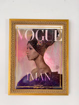 Quadro Vogue IMAN | Raul Papavero