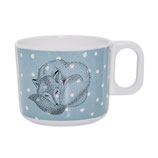 Toby Cup weiss/blau