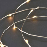 Lichterdraht Silber