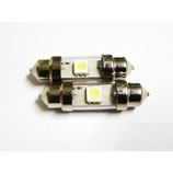 LEDバルブ (口金T10-37mm) ホワイト