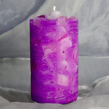 Kaktus Frühstückskerze Lila