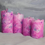 Adventsset "Mini Stufen in Pink”