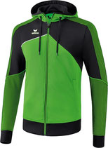 Erima Premium One 2.0 Trainingsjacke mit Kapuze grün
