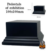 Pedestal wooden base C100x50mm