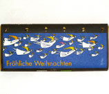 Fröhliche Weihnachten / Gewürzmarzipan auf Zimtnougat