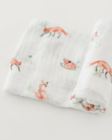 COTTON SWADDLE - FOX