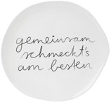 Teller "Gemeinsam"