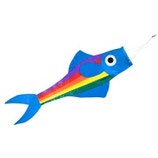 Windsack Fisch Blue