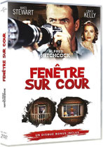 FENETRE SUR COUR - JAMES STEWART - GRACE KELLY (FILM DVD)