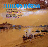 PIANO CONCERTO - CELLO CONCERTO - MIKLOS ROZSA (CD)