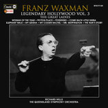 LEGENDARY HOLLYWOOD VOLUME 3 (MUSIQUE) - FRANZ WAXMAN (CD)