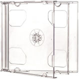 BOITIER DE REMPLACEMENT (2 CD TRANSPARENT)