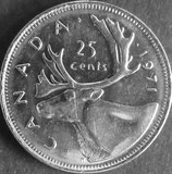 カナダ記念銀貨　西暦1971年