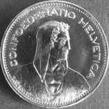 スイス銀貨　西暦1965年