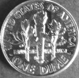 ルーズベルト銀貨　西暦1962年
