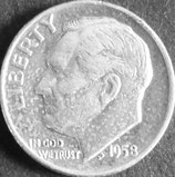 ルーズベルト10セント銀貨