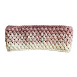Stirnband gehäkelt, KU 46-48 cm