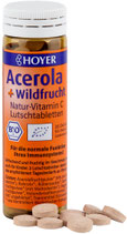 Acerola + Wildfrucht-Lutschtabletten  100% natürliches Vitamin C