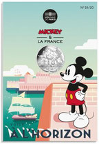 10 euros argent Mickey Voile à l'horizon 2018 19/20