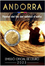 2€ Andorre BU Solstice d'Eté - 2023