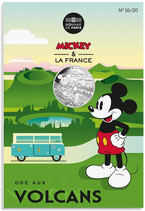 10 euros argent Mickey Ode aux volcans 2018 16/20