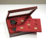 Coffret Numismatique VOLTERRA DUO, pour 9 pìeces allemandes de 100 euros en or