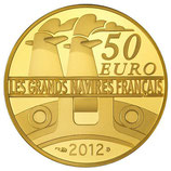 50 euros Le France 2012 en or 1/4 oz