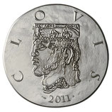 10 euros argent Clovis 2011