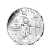 10 euros argent Petit prince Funambule au cirque 2016