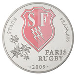 10 euros argent Stade français Paris 2009