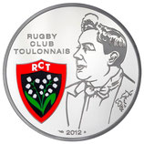 10 euros argent Rugby Club Toulonnais 2012