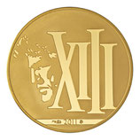 50 euros XIII 2011 en or 1/4 oz