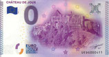 Billet touristique 0€ Château de Joux 2015