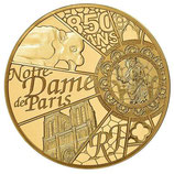 50 euros Notre-Dame 2013 en or 1/4 oz