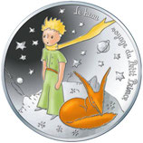 50 euros argent Petit prince Renard 2016