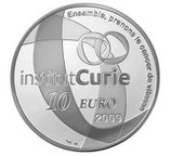 10 euros argent Institut Curie 2009