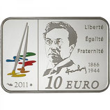 10 euros argent Vassily Kandinsky 2011