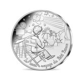 10 euros argent Petit prince fait du cinéma 2016