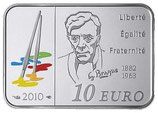 10 euros argent Georges Braque 2010