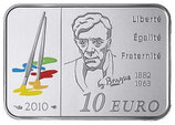 10 euros argent Georges Braque 2010