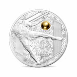 10 euros argent Reprise BE Coupe de l'UEFA Football Euro 2016