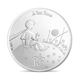 10 euros argent Petit Prince "L'essentiel est invisible pour les yeux"  2015