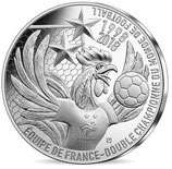 10 euros argent La France Championne du monde 2018