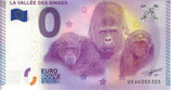 Billet touristique 0€ La vallée des singes 2015