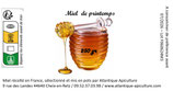 Miel de printemps région centre - 250gr